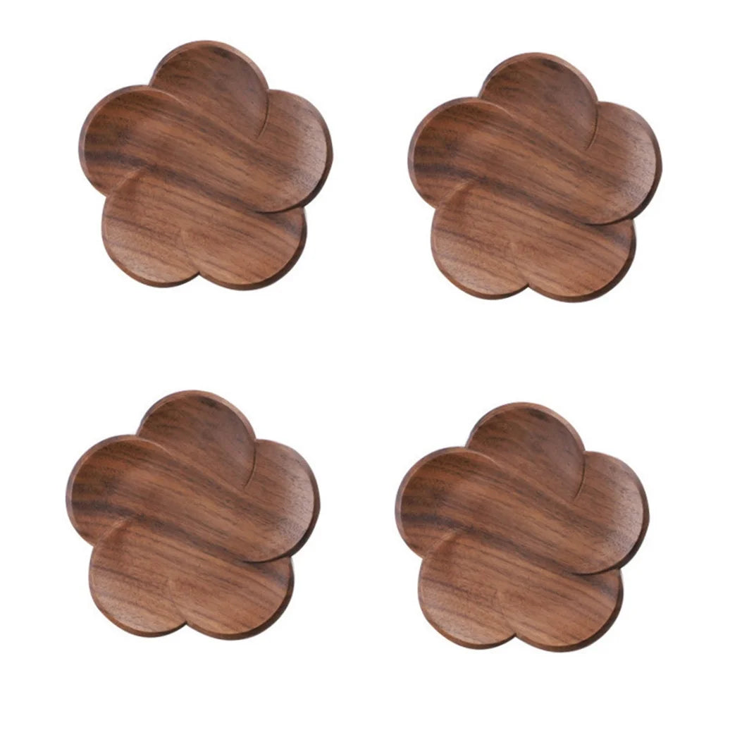 unbranded 4 Pcs Kung Fu Tea Cup Coaster Decorative Place Mat