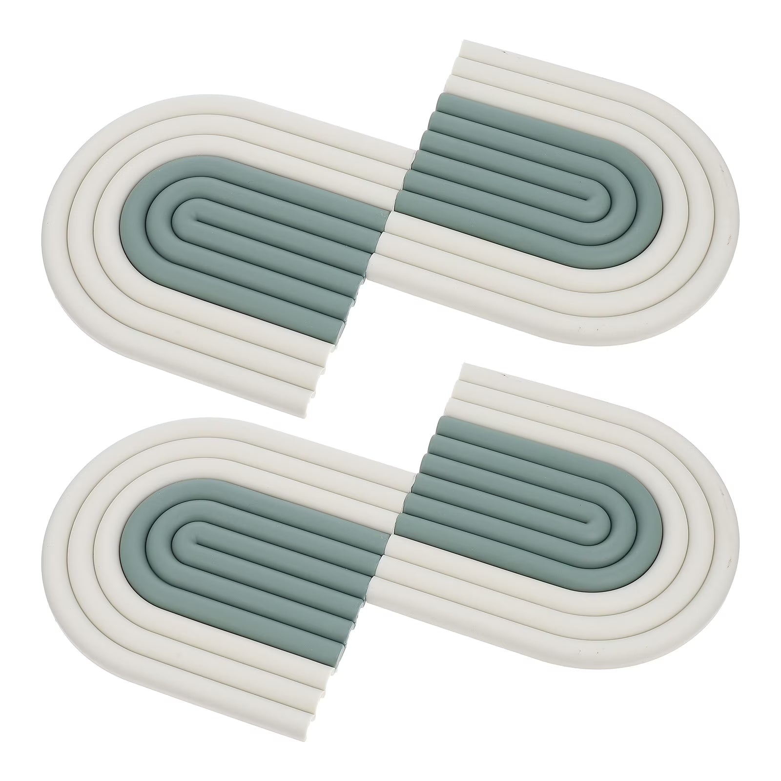 unbranded 4 Pcs Leak-proof Underwear Table Mat Non-slip Pot