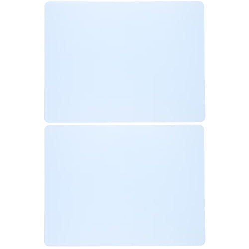 2 Pieces Dish Rack Handmade Silicone Mat Tableware Place