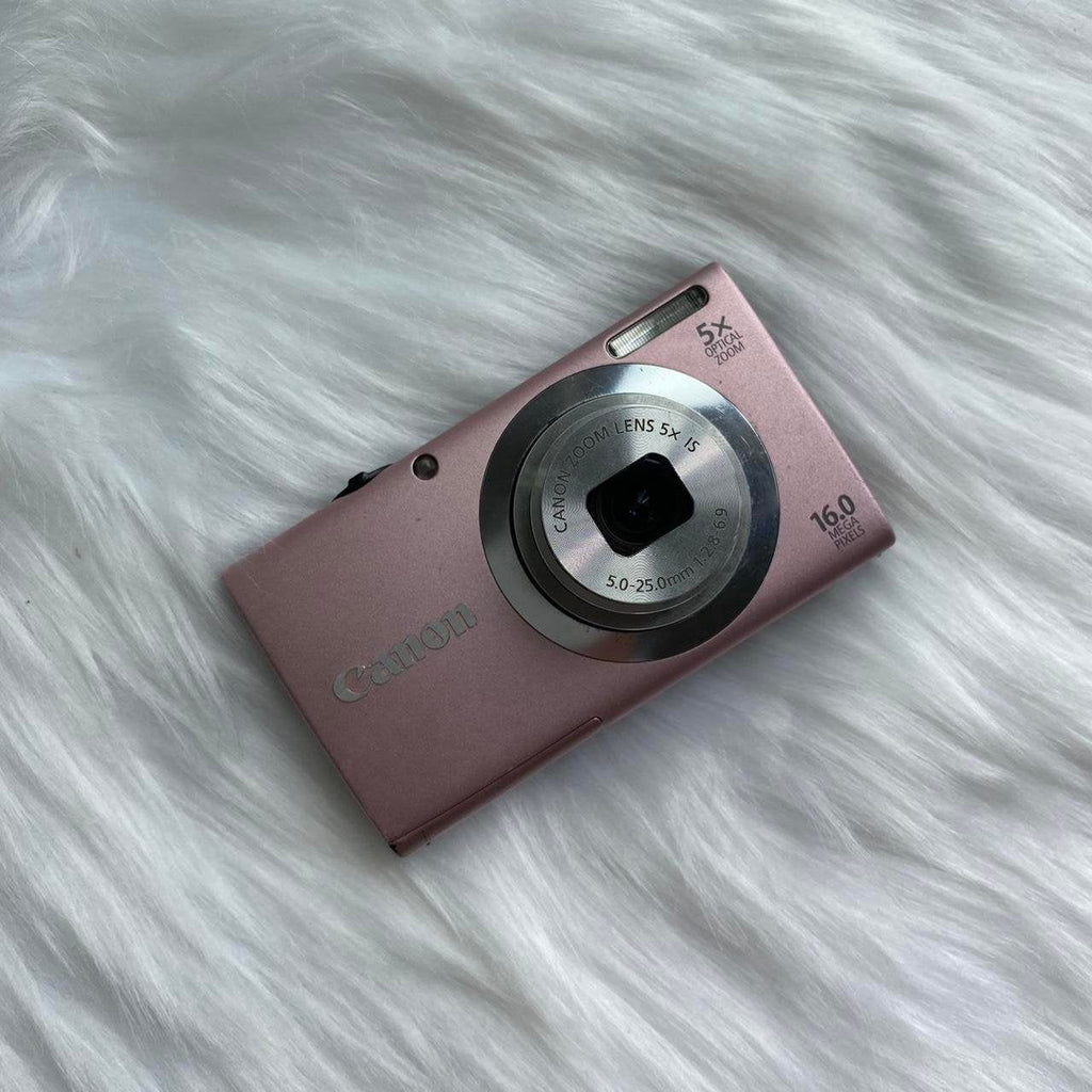 Used Digital Camera | Canon PowerShot A2400 digital camera - Boxed & Rare Y2K Light Pink | Complete Set