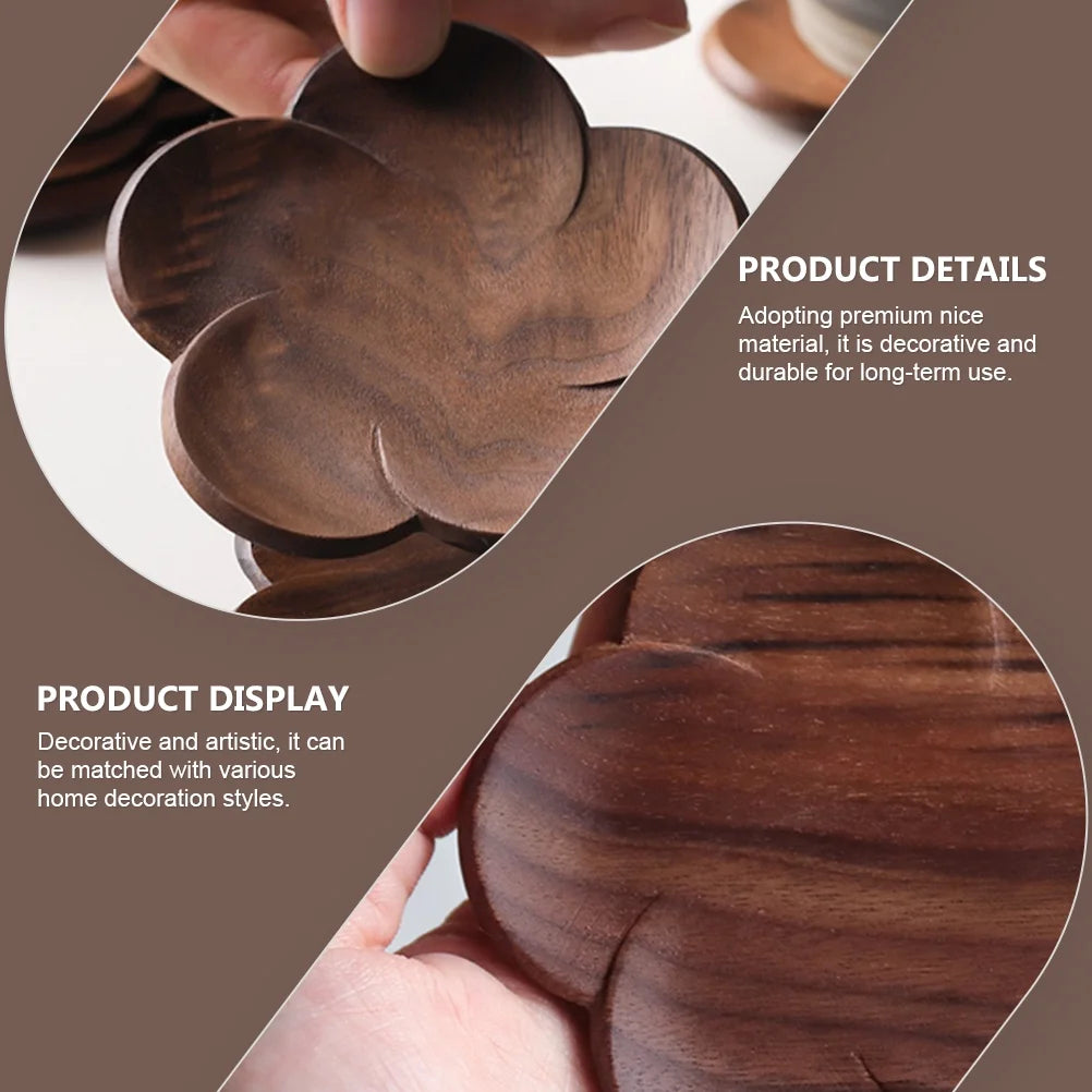 unbranded 4 Pcs Kung Fu Tea Cup Coaster Decorative Place Mat