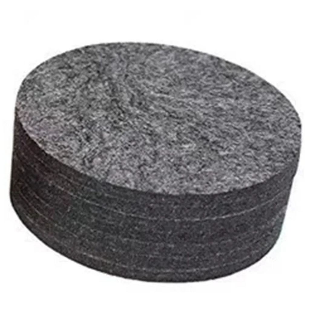 50PCS Round Felt Coaster Dining Table Protector Pad Heat Cup Mat Coffee Tea Hot Drink Mug Placemat,Brown